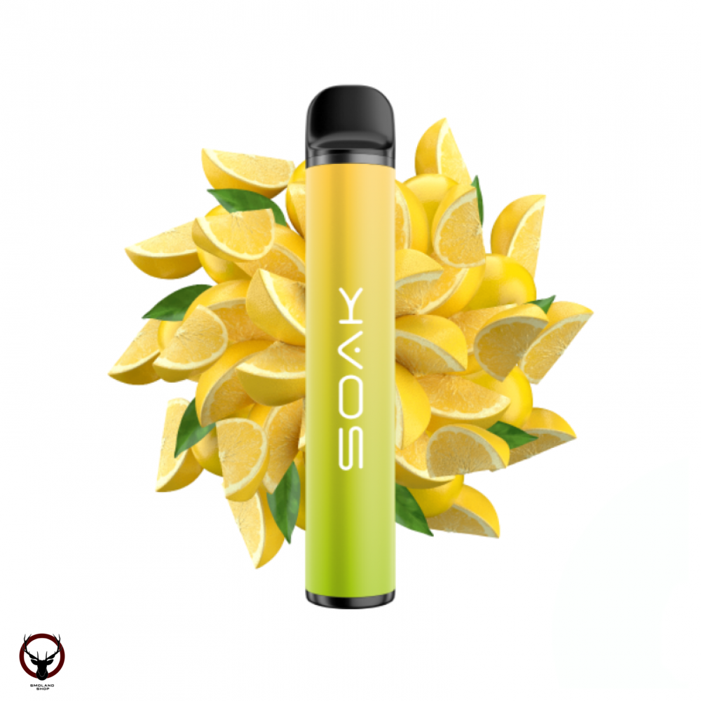 SOAK X True Lemon 1500 затяжек МРК