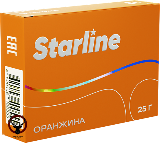 Табак для кальяна Starline "Старлайн" (Оранжина), 25 г