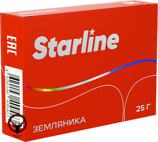 Табак для кальяна Starline "Старлайн" (Земляника), 25 г