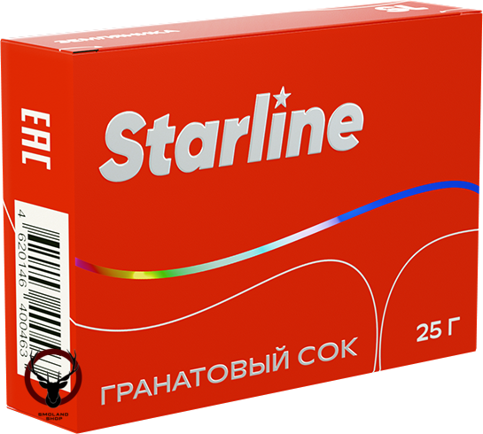 Табак для кальяна Starline "Старлайн" (Гранатовый сок), 25 г