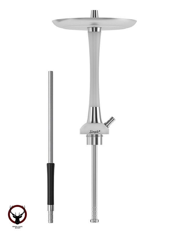 Кальян MattPear Simple S Pro White Slim (без колбы)