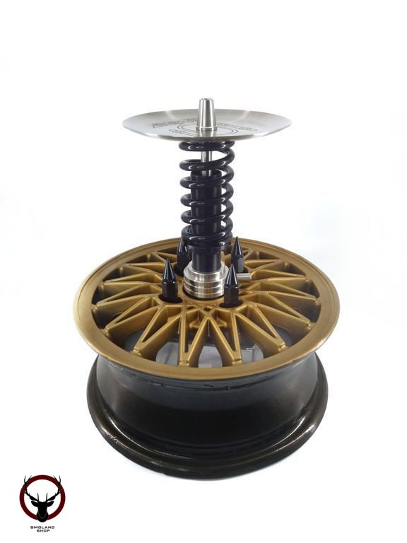 Кальян SHI CARVER HookWeels Black&Gold