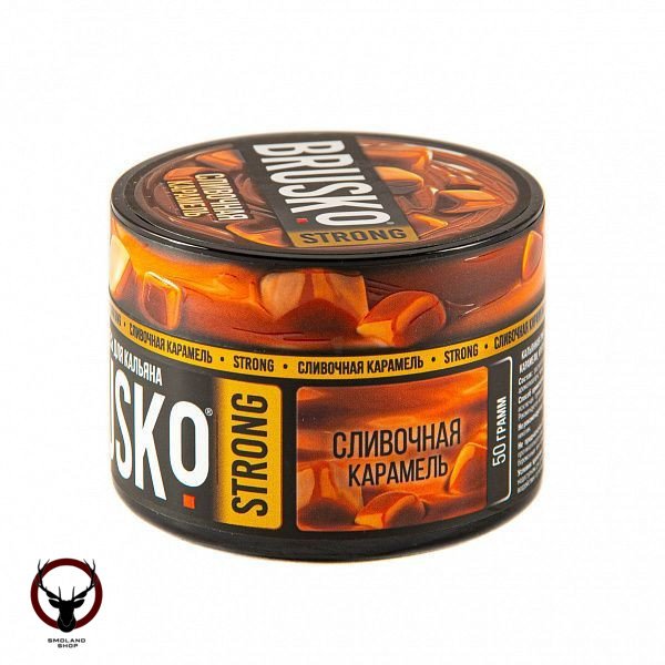BRUSKO STRONG Сливочная карамель 50гр МРК
