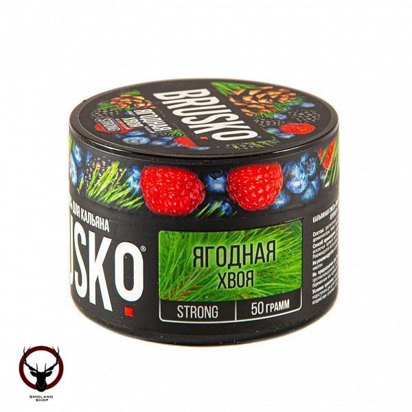 BRUSKO STRONG Ягодная хвоя 50гр МРК