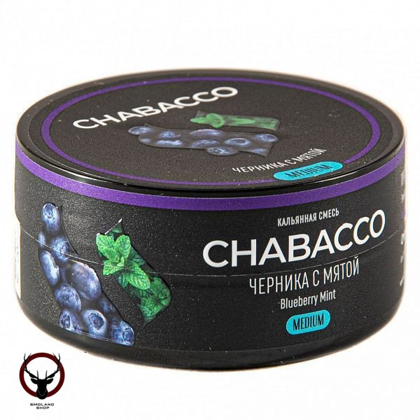 Chabacco MEDIUM Blueberry mint 25гр МРК