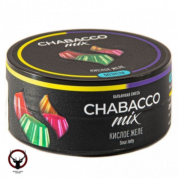 Chabacco Mix MEDIUM Sour jelly 25гр МРК