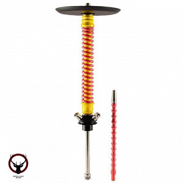 Кальян MAMAY CUSTOMS Coilovers жёлто-розовый (без колбы)