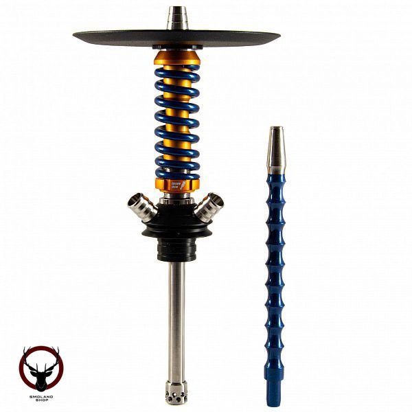 Кальян MAMAY CUSTOMS Coilover Micro золото-синий М. (без колбы)