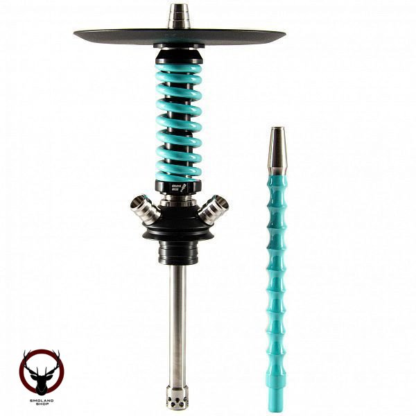 Кальян MAMAY CUSTOMS Coilover Micro чёрный-мята (без колбы)