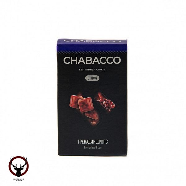 Chabacco Mix STRONG Grenadine drops 50гр МРК