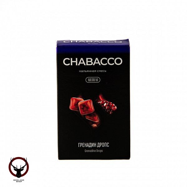 Chabacco Mix MEDIUM Grenadine drops 50гр МРК
