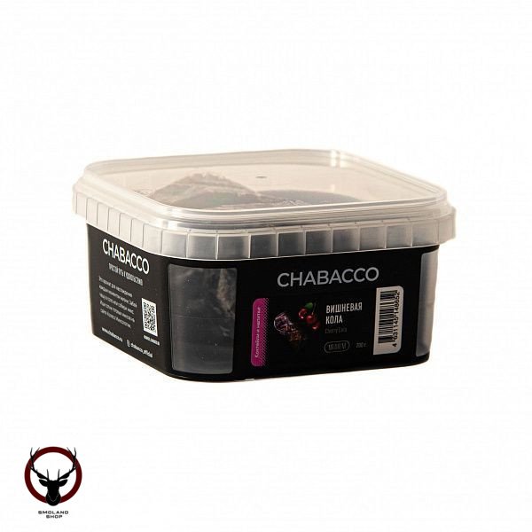 Chabacco Mix MEDIUM Cherry cola 200гр МРК