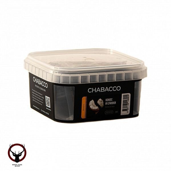 Chabacco Mix MEDIUM Crème de coco 200гр МРК