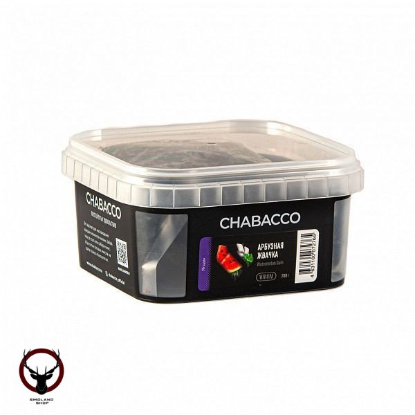 Chabacco Mix MEDIUM Watermelon gum 200гр МРК