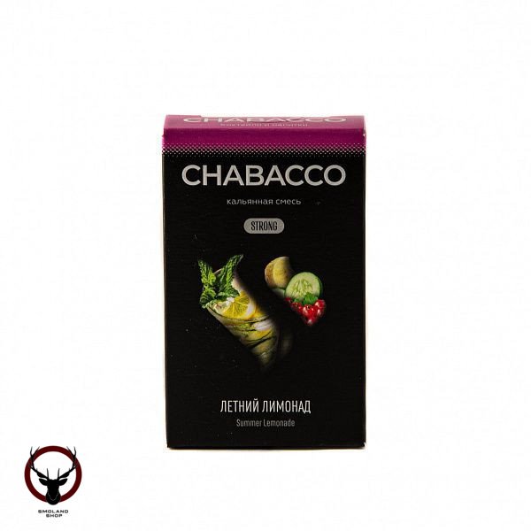 Chabacco Mix STRONG Summer lemonade 50гр МРК