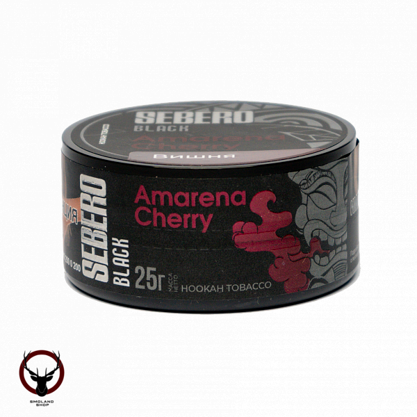 Табак для кальяна Sebero Black Amarena cherry 25гр