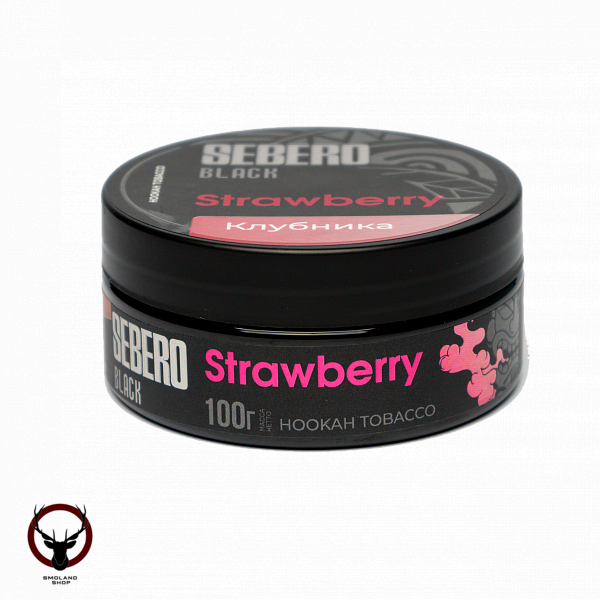 Табак для кальяна Sebero Black Strawberry 100гр