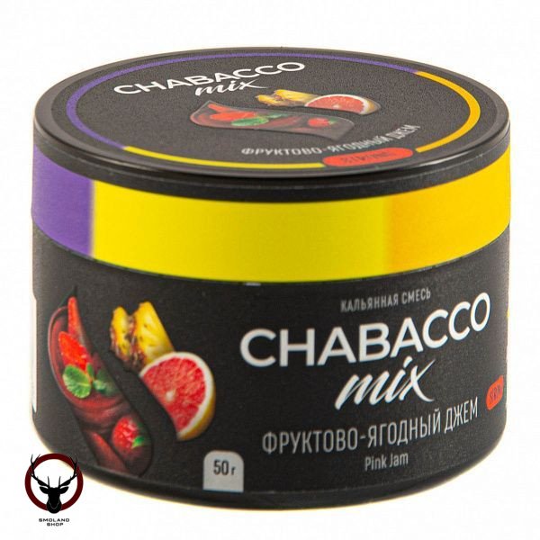 Chabacco Mix STRONG Pink jam 50гр МРК