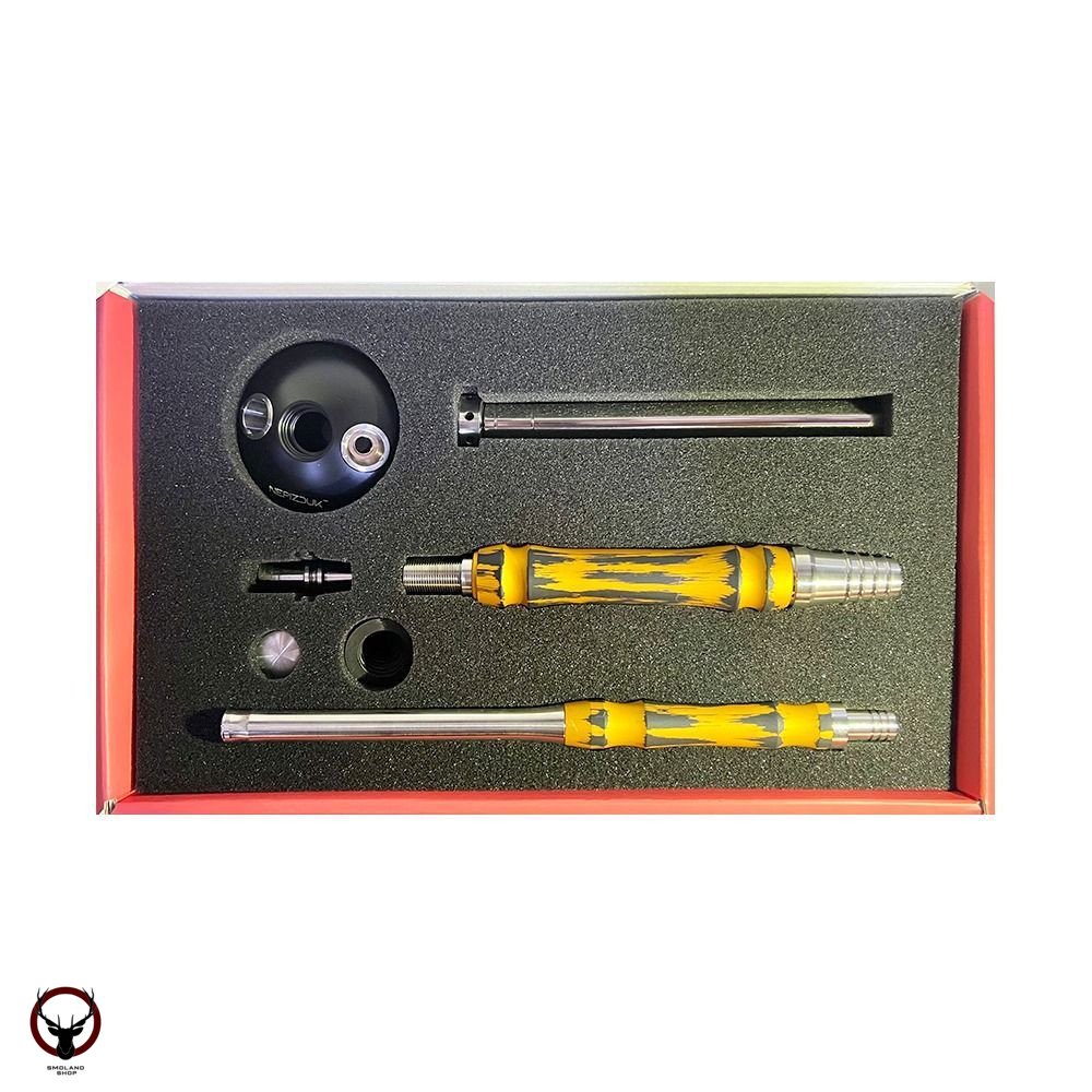 Кальян NePizduk Hookah Color Old paint (black gold) без колбы