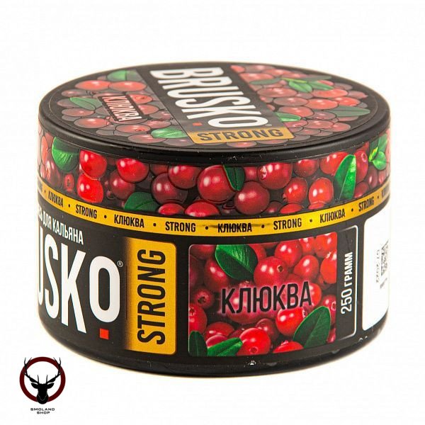 BRUSKO STRONG Клюква 250гр МРК