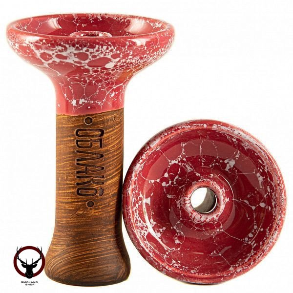 Чашка Облако Phunnel M Glaze Top малиново-белый мрамор