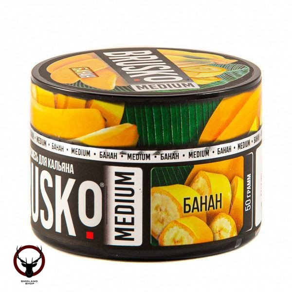 BRUSKO MEDIUM Банан 50гр МРК