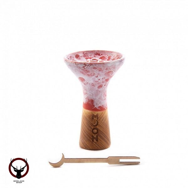 Чашка MOONRAVE Phunnel Marble red-white