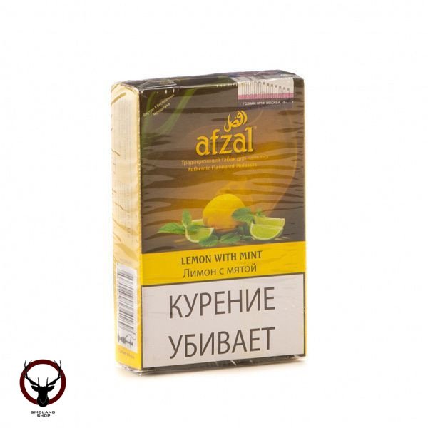 Afzal Lemon with mint 40гр МРК