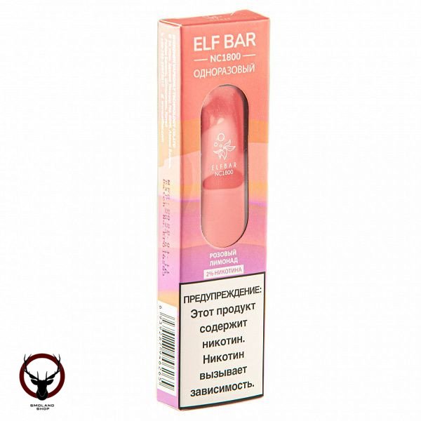 Электронная сигарета ELF BAR NC Pink Lemonade (1800 затяжек) 20 мг