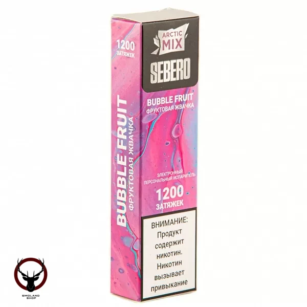 Электронная сигарета SEBERO Arctic Mix Buble Fruit (1200 затяжек)