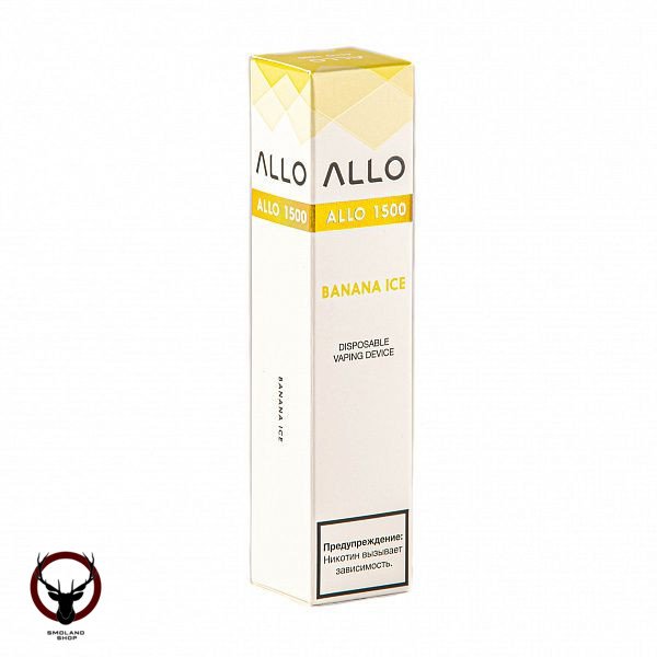 Электронная сигарета ALLO Banana ice (1500 затяжек)