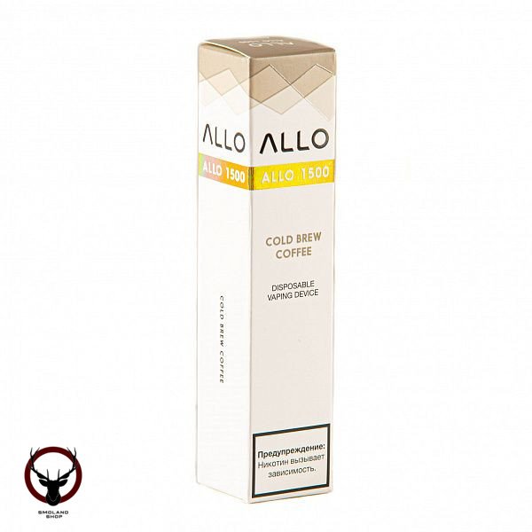 Электронная сигарета ALLO Cold Brew coffee (1500 затяжек)