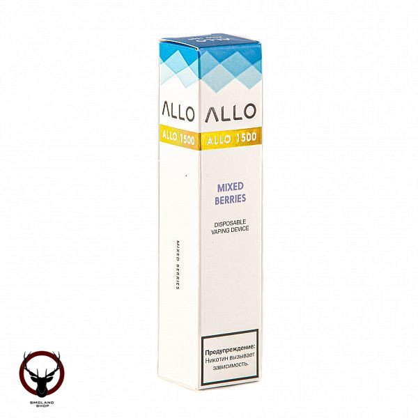 Электронная сигарета ALLO Mixed berries (1500 затяжек)