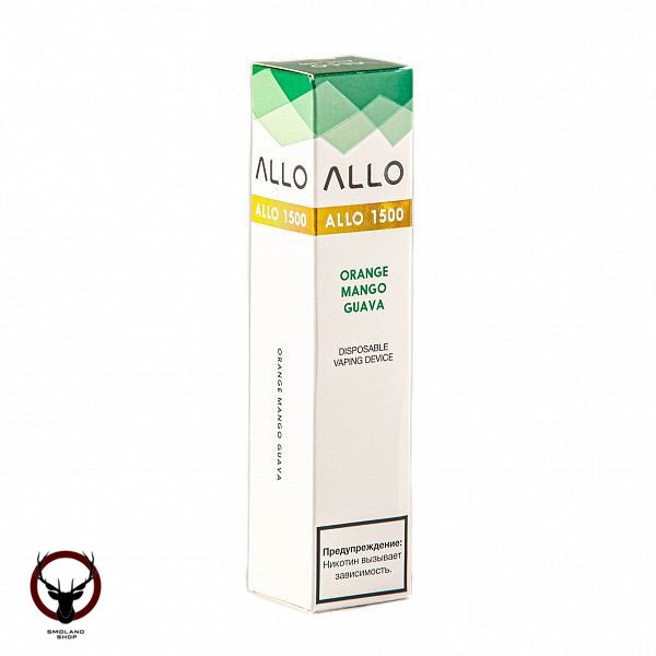 Электронная сигарета ALLO Orange mango guava (1500 затяжек)
