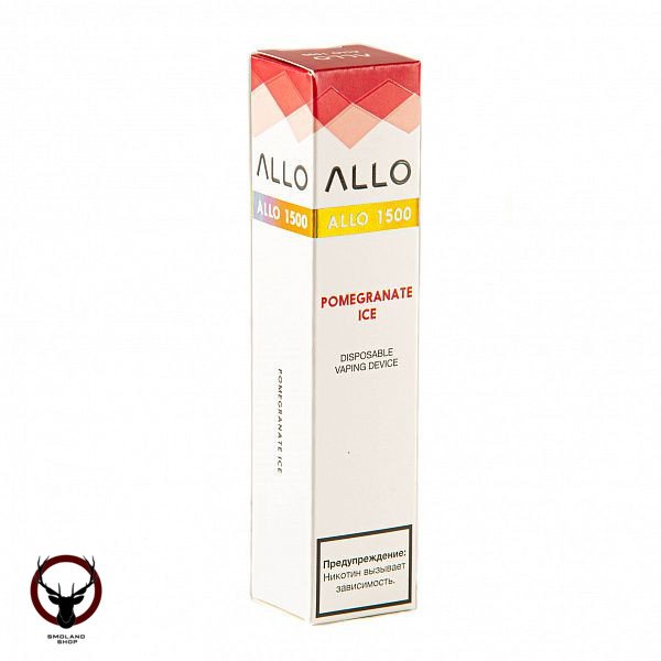 Электронная сигарета ALLO Pomegranate Ice (1500 затяжек)
