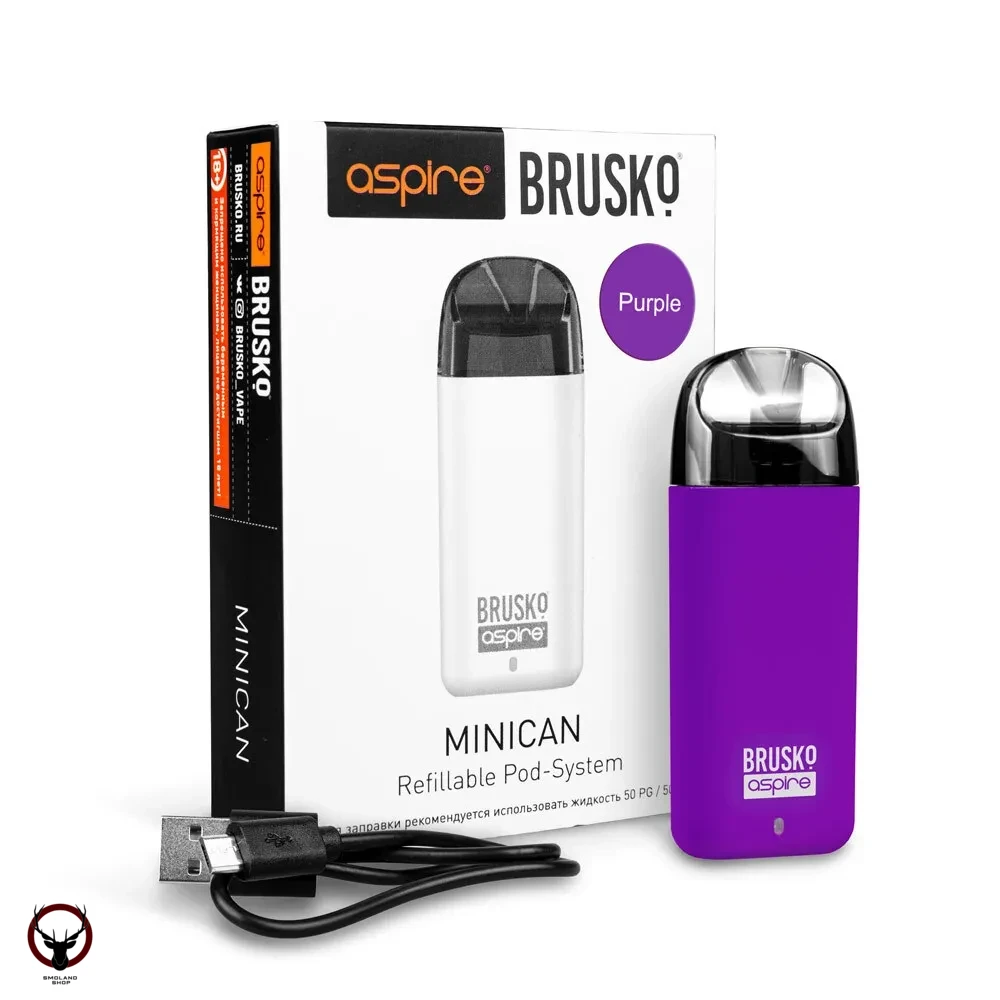 Электронная система BRUSKO Minican 350 mAh (фиолетовый)