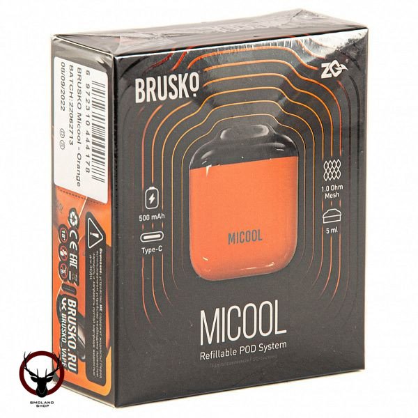 Электронная система BRUSKO ZQ MICOOL (оранжевый)