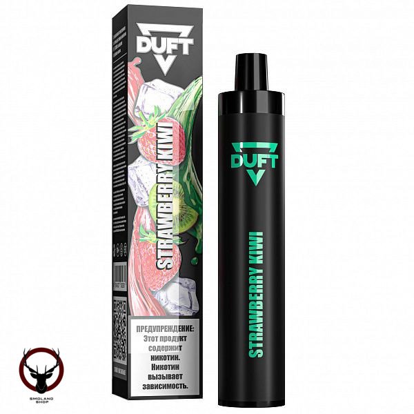 Электронная сигарета DUFT Strawberry Kiwi (3000 затяжек)
