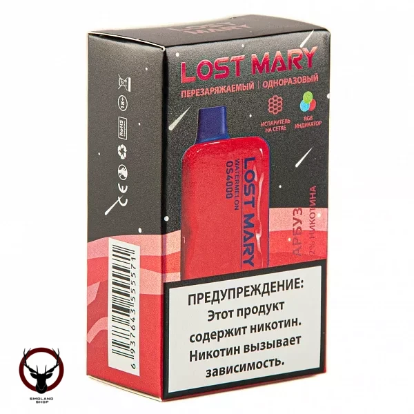LOST MARY SPACE EDITION OS Watermelon (4000 затяжек) 20 мг МРК