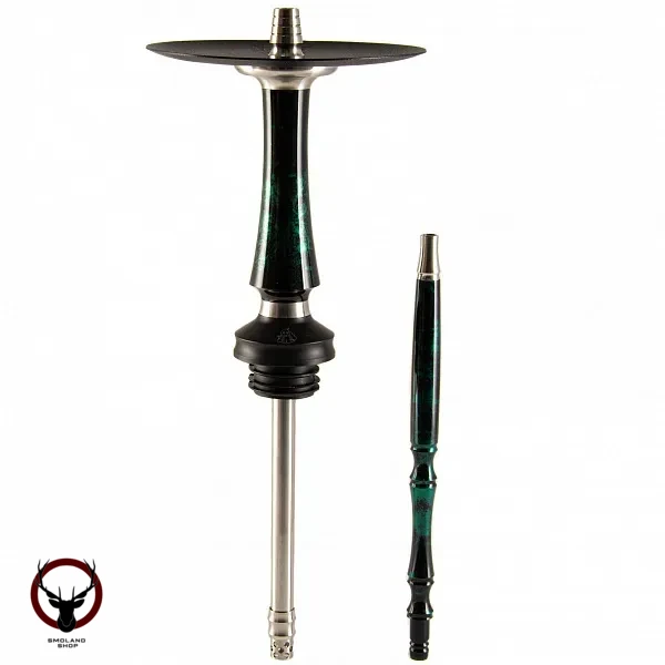 Кальян Voodoo Smoke DOWN Poison black-green (мунд. в цвет)