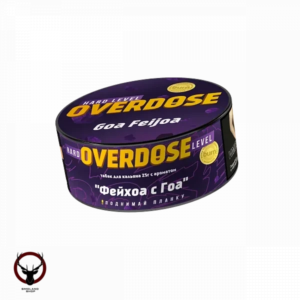 Табак для кальяна Overdose Goa Feijoa 25гр