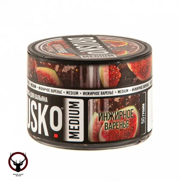 BRUSKO MEDIUM Инжирное варенье 50гр МРК