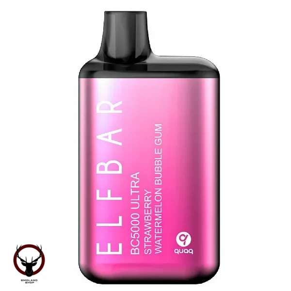 Электронная сигарета ELF BAR BC Strawberry Watermelon Bubble Gum (5000 затяжек) 20 мг