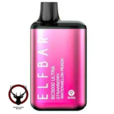 Электронная сигарета ELF BAR BC Strawberry Watermelon Peach (5000 затяжек) 20 мг