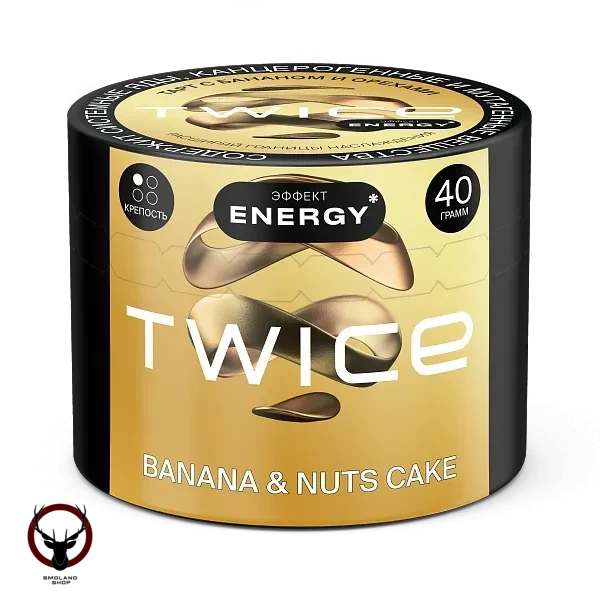 TWICE Тарт с бананом и орехами 40гр МРК