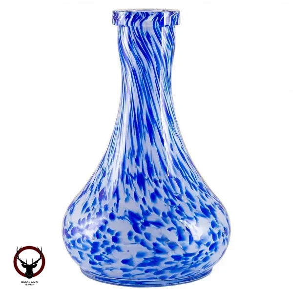 Колба Vessel Glass Капля крошка бело-синяя