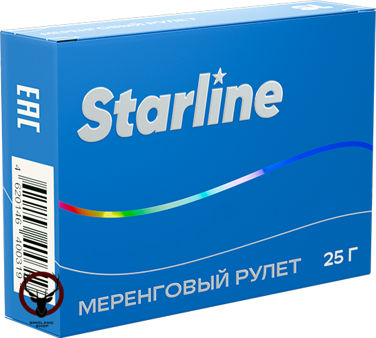 Табак для кальяна Starline "Старлайн" (Меренговый рулет), 25 г