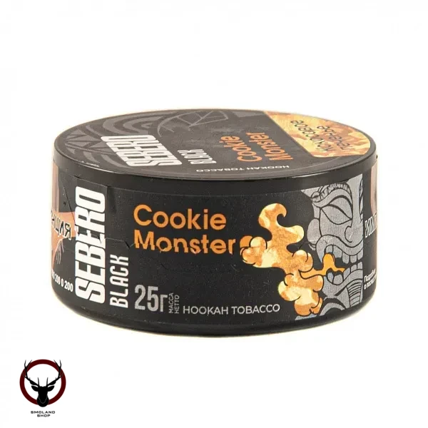 Табак для кальяна Sebero Black Cookie Monster 25гр