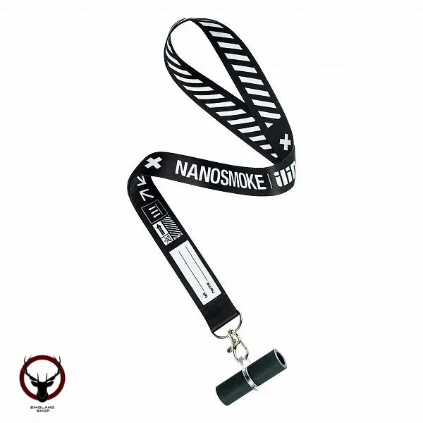 Индивидуальный мундштук Nanosmoke чёрный в тубусе