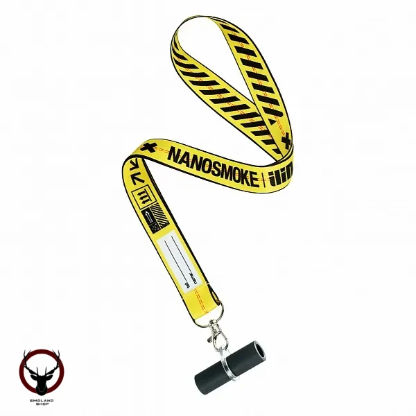 Индивидуальный мундштук Nanosmoke жёлтый в тубусе